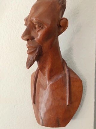 Figuras madera africanas para colgar