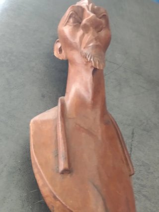 Figuras madera africanas para colgar
