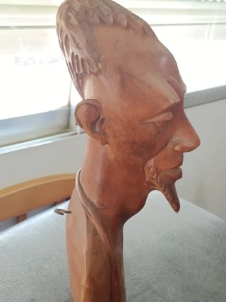 Figuras madera africanas para colgar