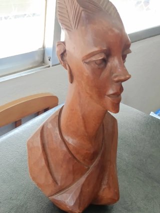 Figuras madera africanas para colgar