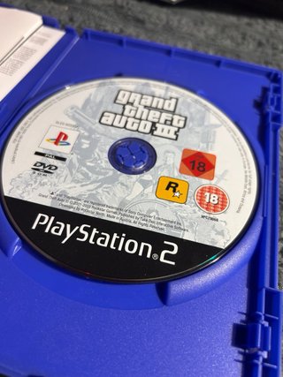 GTA III PS2 Completo + Póster y Manual