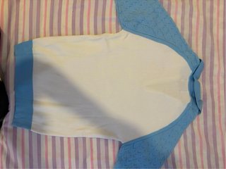 Polo Casablanca M Blanco y Azul