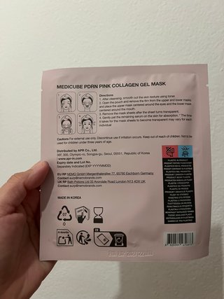 Medicube PDRN Pink Collagen Gel Mask