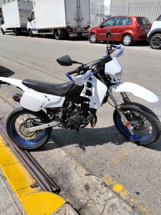 Honda CRM 75 R - Proyecto Supermotard (Motor NS-1)