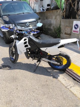 Honda CRM 75 R - Proyecto Supermotard (Motor NS-1)