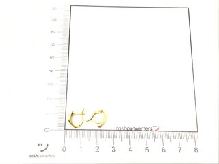 pendientes oro 18k con piedra con circonita