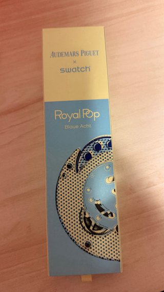 Reloj Swatch Royal Pop Azul/Amarillo