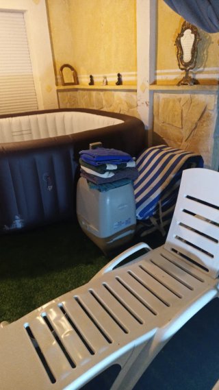 Jacuzzi exterior Lay-Z-Spa