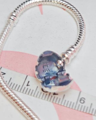 Pulsera Pandora Corazón Plata 19 cm tara