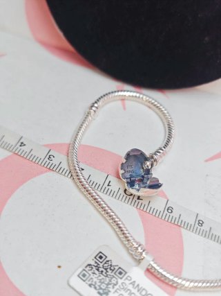 Pulsera Pandora Corazón Plata 19 cm tara