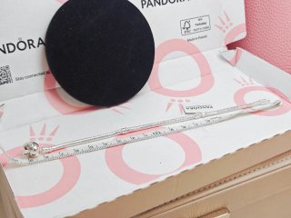 Pulsera Pandora Corazón Plata 19 cm tara
