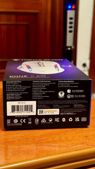 Ratón Gaming Turtle Beach Kone II Air Inalámbrico