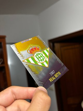 Cromos oficiales de escudos de las ligas 2010-2013