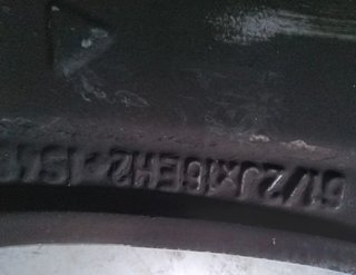 475069 llanta 6.5 j 16 eh2 bmw mini (r56) cooper s