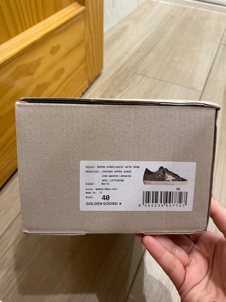 Zapatillas Golden Goose Glitter Marrón y Rosa T40