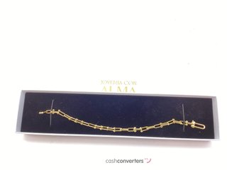 pulsera oro 18k