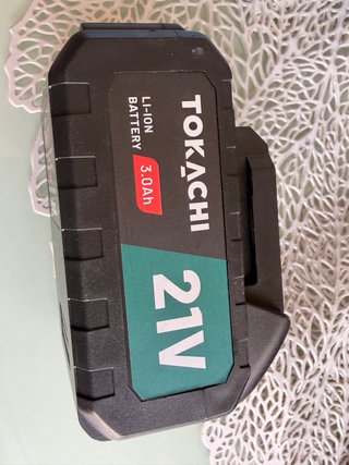 Batería Tokachi 21V 3.0Ah Li-Ion