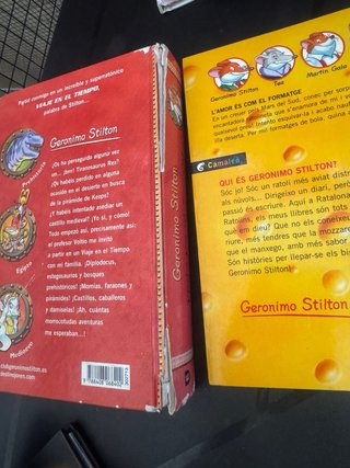 Libros castellano en catalán, infantiles y adolese