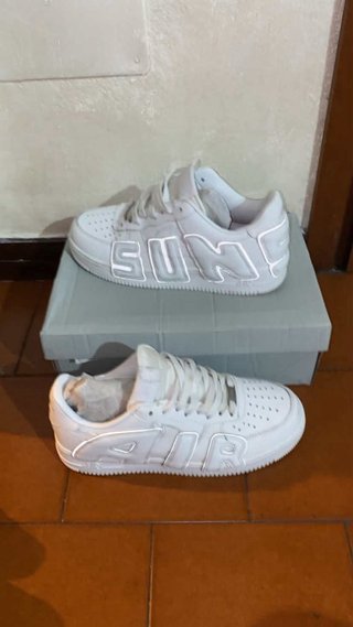 Scarpe Nike Air Force 1 Grigio Bianco