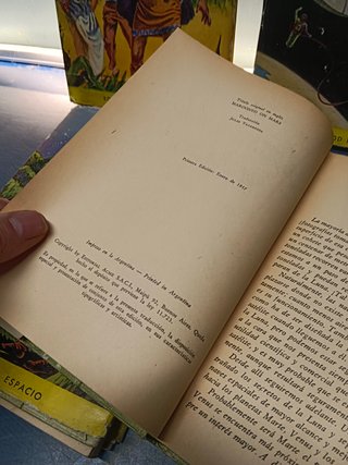 Colección Robin Hood del Espacio. Ed. ACME, 1957. Primera edición. 7 libros.