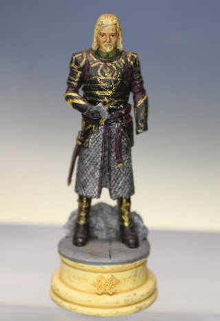 Theoden, El Señor de los Anillos. Figura ajedrez de Eaglemoss.