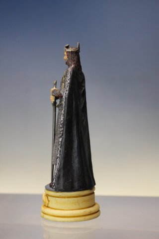 Aragorn, El Señor de los Anillos. Figura ajedrez de Eaglemoss.
