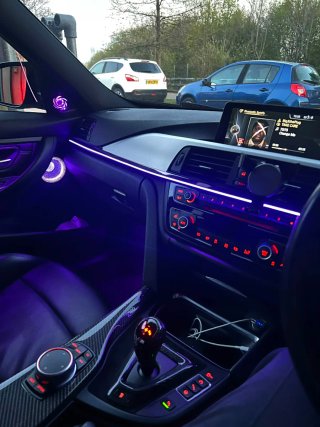 Luces LED ambiente coche