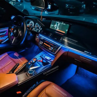Luces LED ambiente coche