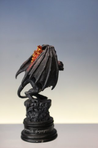 Balrog, El Señor de los Anillos. Figura ajedrez de Eaglemoss.