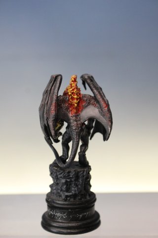 Balrog, El Señor de los Anillos. Figura ajedrez de Eaglemoss.
