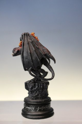 Balrog, El Señor de los Anillos. Figura ajedrez de Eaglemoss.