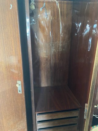 Armario de madera 3 puertas