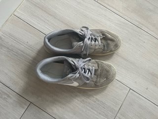 Nike Gris/Blanco Zapatillas Suela Goma