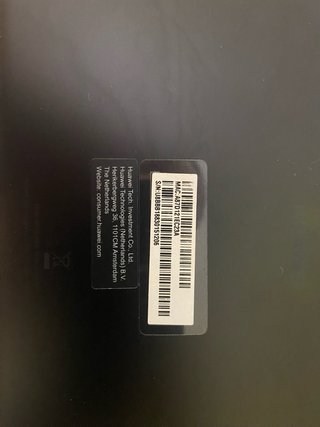 Tablet Huawei Negra/Gris