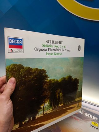 5 discos, LPS, vinilos, MUSICA CLÁSICA, especial Schubert