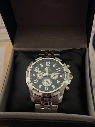 Orologio Viceroy Uomo Nero e Argento
