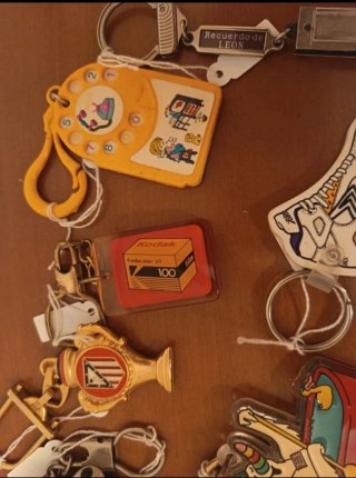 Llaveros variados a 5€