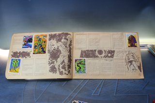 Álbum de cromos: Monstruos. Mundicromo, 1986. Incompleto.