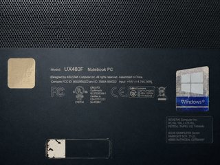 Asus ZenBook Pro UX480F Core i7 16GB RAM 512GB SSD