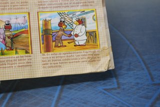 Álbum de cromos: La Vuelta al Mundo de Willy Fog. Danone, 1983.