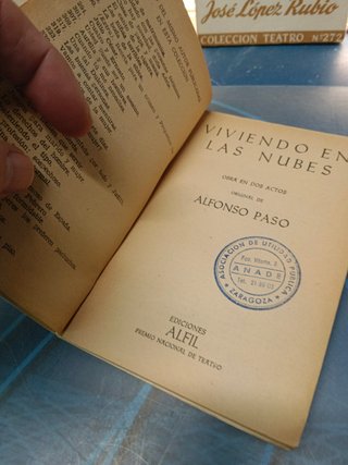 Lote 4 libros, Alfil, 1960, coleccion teatro nº 272, 343, 381, 440, y mas