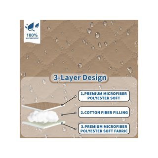 Funda sofá impermeable reversible chaise longue