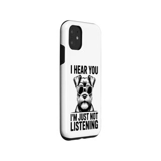Carcasa iPhone 11 Schnauzer miniatura protectora