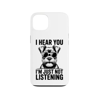 Carcasa iPhone 11 Schnauzer miniatura protectora