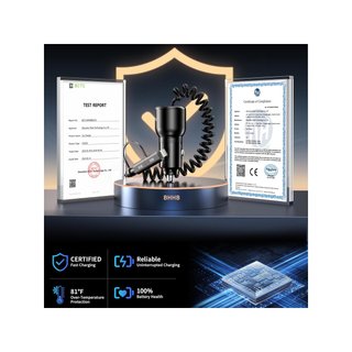 Caricatore auto ricarica rapida 110W USB C A