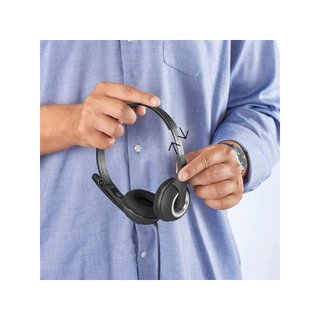 Hama HS-P150 V2 auriculares oficina micrófono