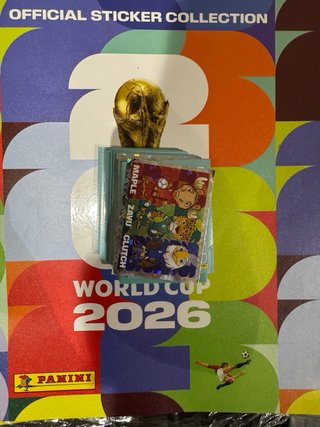 Lotto 125 figurine Mondiali 2026 senza ripetizioni