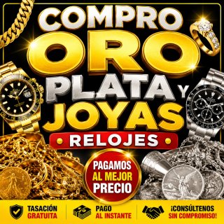 Conjunto de Joyas: Oro, Plata y Relojes