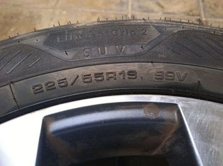Renault 225/55/19 juego llantas koleos ii 100775