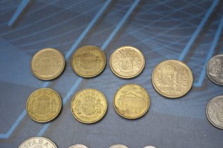19. 42 Monedas España Juan Carlos I. Pesetas.